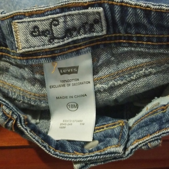 18M toddler Levi's blue jeans - Picture 4 of 4